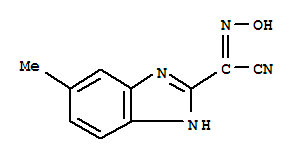 1H-benzimidazole-2-acetonitrile,alpha-(hydroxyimino)-5-methyl-(9ci) Structure,321725-72-8Structure