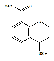 2H-1-benzopyran-8-carboxylicacid,4-amino-3,4-dihydro-,methylester,(+)-(9ci)Structure,325153-02-4Structure 2H-1-benzopyran-8-carboxylicacid,4-amino-3,4-dihydro-,methylester,(+)-(9ci) Structure,325153-02-4Structure