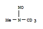 N-亞硝基二甲胺-D3結構式_32745-07-6結構式