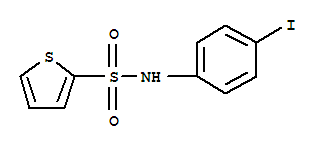 N-[2-噻吩]磺酰基 [4-碘]苯胺結(jié)構(gòu)式_333434-63-2結(jié)構(gòu)式