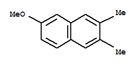 (8ci,9ci)-6-甲氧基-2,3-二甲基-萘結構式_33950-70-8結構式