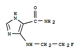 1H-imidazole-4-carboxamide, 5-[(2-fluoroethyl)amino]- Structure,343868-38-2Structure