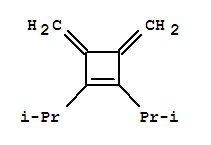 (9ci)-雙(亞甲基)雙(1-甲基乙基)-環(huán)丁烯結(jié)構(gòu)式_34938-00-6結(jié)構(gòu)式