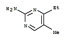 2-Pyrimidinamine, 4-ethyl-5-methyl-(9ci) Structure,35733-54-1Structure