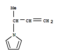 1H-pyrrole,1-(1-methyl-2-propenyl)-(9ci) Structure,35801-86-6Structure