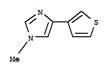 1H-imidazole,1-methyl-4-(3-thienyl)-(9ci)Structure,374073-93-5Structure 1H-imidazole,1-methyl-4-(3-thienyl)-(9ci) Structure,374073-93-5Structure