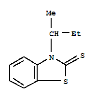 2(3H)-benzothiazolethione,3-(1-methylpropyl)-(9ci)Structure,39543-15-2Structure 2(3H)-benzothiazolethione,3-(1-methylpropyl)-(9ci) Structure,39543-15-2Structure