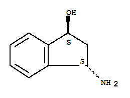 1H-inden-1-ol, 3-amino-2,3-dihydro-, (1s,3s)- (9ci) Structure,403671-98-7Structure