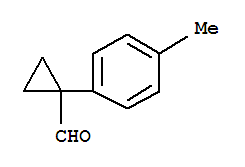 (9ci)-1-(4-甲基苯基)-環(huán)丙烷羧醛結(jié)構(gòu)式_404582-10-1結(jié)構(gòu)式