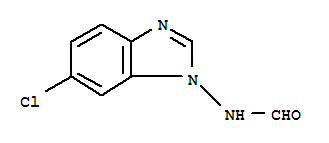 Formamide, n-(6-chloro-1h-benzimidazol-1-yl)-(9ci)Structure,40534-01-8Structure Formamide, n-(6-chloro-1h-benzimidazol-1-yl)-(9ci) Structure,40534-01-8Structure