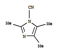 1H-imidazole-1-carbonitrile,2,4,5-trimethyl-(9ci) Structure,412278-72-9Structure