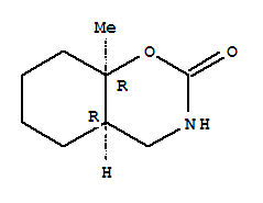 2H-1,3-benzoxazin-2-one,octahydro-8a-methyl-,(4ar,8ar)-rel-(9ci)Structure,421765-80-2Structure 2H-1,3-benzoxazin-2-one,octahydro-8a-methyl-,(4ar,8ar)-rel-(9ci) Structure,421765-80-2Structure
