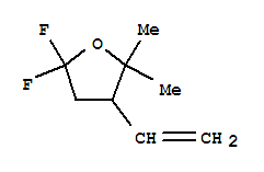 Furan, 3-ethenyl-5,5-difluorotetrahydro-2,2-dimethyl-(9ci)Structure,424825-48-9Structure Furan, 3-ethenyl-5,5-difluorotetrahydro-2,2-dimethyl-(9ci) Structure,424825-48-9Structure