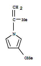 1H-pyrrole,3-methoxy-1-(1-methylethenyl)-(9ci) Structure,439856-60-7Structure