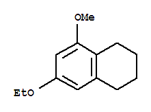 (9ci)-7-乙氧基-1,2,3,4-四氫-5-甲氧基-萘結(jié)構(gòu)式_439864-30-9結(jié)構(gòu)式