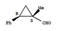(1s,2r)-(9ci)-1-甲基-2-苯基-環(huán)丙烷羧醛結(jié)構(gòu)式_443889-61-0結(jié)構(gòu)式