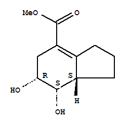1H-indene-4-carboxylic acid, 2,3,5,6,7,7a-hexahydro-6,7-dihydroxy-, methyl ester, (6r,7s,7as)-rel- (9ci)Structure,452976-61-3Structure 1H-indene-4-carboxylic acid, 2,3,5,6,7,7a-hexahydro-6,7-dihydroxy-, methyl ester, (6r,7s,7as)-rel- (9ci) Structure,452976-61-3Structure