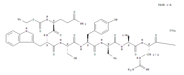 Gln(1)-des-his(2)-phe(6)-n-et-pronh2(9)-lhrhStructure,64153-06-6Structure Gln(1)-des-his(2)-phe(6)-n-et-pronh2(9)-lhrh Structure,64153-06-6Structure