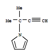 1H-pyrrole,1-(1,1-dimethyl-2-propynyl)-(9ci) Structure,646989-37-9Structure