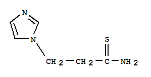 1H-imidazole-1-propanethioamide(9ci)Structure,648427-44-5Structure 1H-imidazole-1-propanethioamide(9ci) Structure,648427-44-5Structure
