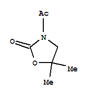 (5ci)-3-乙?；?5,5-二甲基-2-噁唑烷酮結(jié)構(gòu)式_649568-35-4結(jié)構(gòu)式