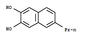 2,3-Naphthalenediol, 6-propyl-(5ci) Structure,649569-22-2Structure