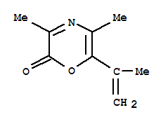 2H-1,4-oxazin-2-one,3,5-dimethyl-6-(1-methylethenyl)-(9ci)Structure,65479-25-6Structure 2H-1,4-oxazin-2-one,3,5-dimethyl-6-(1-methylethenyl)-(9ci) Structure,65479-25-6Structure
