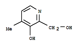 2-Pyridinemethanol,3-hydroxy-4-methyl-(9ci) Structure,709602-07-3Structure