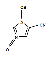 1H-imidazole-5-carbonitrile,1-hydroxy-,3-oxide(9ci) Structure,709636-88-4Structure
