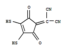 Propanedinitrile, (3,4-dimercapto-2,5-dioxo-3-cyclopenten-1-ylidene)-(9ci) Structure,714192-98-0Structure