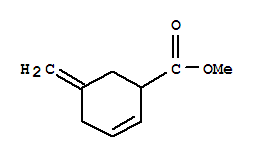 (9ci)-5-亞甲基-2-環(huán)己烯-1-羧酸甲酯結(jié)構(gòu)式_71436-03-8結(jié)構(gòu)式