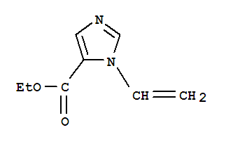 1H-imidazole-5-carboxylicacid,1-ethenyl-,ethylester(9ci)Structure,71925-09-2Structure 1H-imidazole-5-carboxylicacid,1-ethenyl-,ethylester(9ci) Structure,71925-09-2Structure