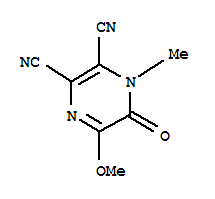 2,3-Pyrazinedicarbonitrile,1,6-dihydro-5-methoxy-1-methyl-6-oxo-(9ci) Structure,724744-00-7Structure