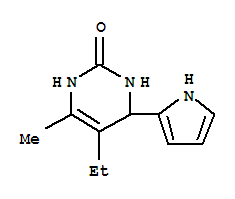 2(1H)-pyrimidinone,5-ethyl-3,4-dihydro-6-methyl-4-(1h-pyrrol-2-yl)-(9ci) Structure,728004-24-8Structure
