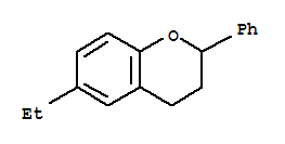 2H-1-benzopyran,6-ethyl-3,4-dihydro-2-phenyl-(9ci)Structure,73110-95-9Structure 2H-1-benzopyran,6-ethyl-3,4-dihydro-2-phenyl-(9ci) Structure,73110-95-9Structure