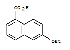 1-Naphthalenecarboxylicacid,6-ethoxy-(9ci)Structure,731861-61-3Structure 1-Naphthalenecarboxylicacid,6-ethoxy-(9ci) Structure,731861-61-3Structure
