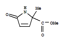 1H-pyrrole-2-carboxylicacid,2,5-dihydro-2-methyl-5-oxo-,methylester(9ci) Structure,73839-00-6Structure