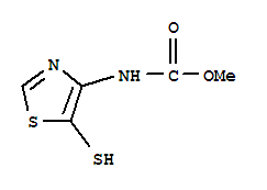 (9ci)-(5-疏基-4-噻唑)-氨基甲酸甲酯結構式_738619-30-2結構式