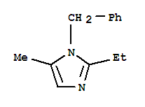 1H-imidazole,2-ethyl-5-methyl-1-(phenylmethyl)-(9ci)Structure,743365-92-6Structure 1H-imidazole,2-ethyl-5-methyl-1-(phenylmethyl)-(9ci) Structure,743365-92-6Structure