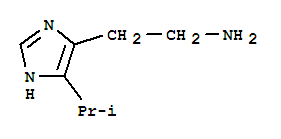 1H-imidazole-4-ethanamine,5-(1-methylethyl)-(9ci)Structure,74337-17-0Structure 1H-imidazole-4-ethanamine,5-(1-methylethyl)-(9ci) Structure,74337-17-0Structure