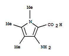 1H-pyrrole-2-carboxylicacid,3-amino-1,4,5-trimethyl-(9ci) Structure,749162-26-3Structure