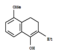 1-Naphthalenol,2-ethyl-3,4-dihydro-5-methoxy-(9ci) Structure,750540-64-8Structure