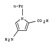 1H-pyrrole-2-carboxylicacid,4-amino-1-propyl-(9ci) Structure,750542-10-0Structure