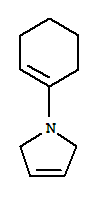 1H-pyrrole,1-(1-cyclohexen-1-yl)-2,5-dihydro-(9ci) Structure,752206-00-1Structure