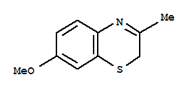 2H-1,4-benzothiazine,7-methoxy-3-methyl-(9ci)Structure,756486-46-1Structure 2H-1,4-benzothiazine,7-methoxy-3-methyl-(9ci) Structure,756486-46-1Structure
