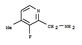 2-Pyridinemethanamine,3-fluoro-4-methyl-(9ci) Structure,756807-57-5Structure