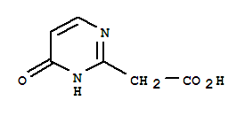 2-Pyrimidineacetic acid, 1,4-dihydro-4-oxo-(9ci) Structure,758632-69-8Structure