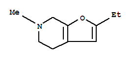 Furo[2,3-c]pyridine, 2-ethyl-4,5,6,7-tetrahydro-6-methyl-(9ci) Structure,759422-67-8Structure