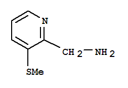 2-Pyridinemethanamine,3-(methylthio)-(9ci) Structure,759447-33-1Structure