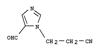 1H-imidazole-1-propanenitrile, 5-formyl- (9ci)Structure,760971-43-5Structure 1H-imidazole-1-propanenitrile, 5-formyl- (9ci) Structure,760971-43-5Structure